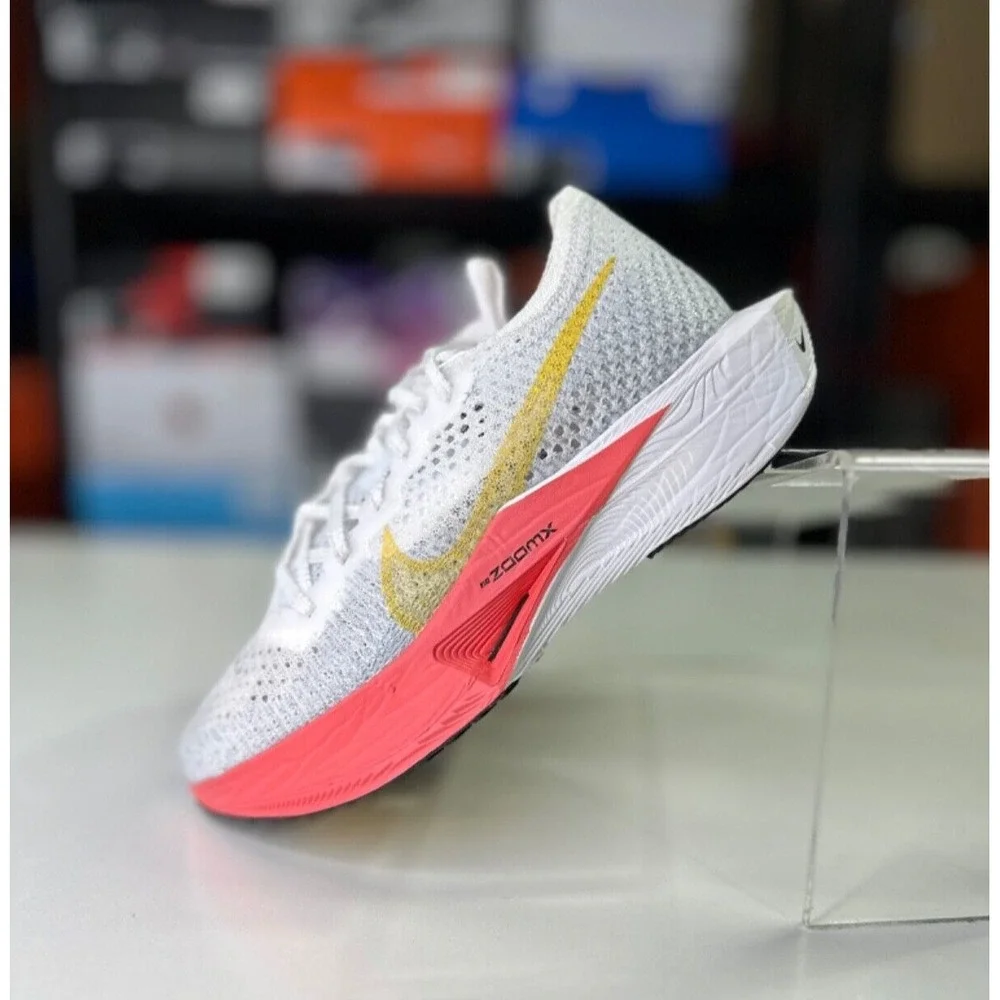Nike ZoomX Vaporfly Next% 3 'White Sea Coral' DV4130-101 Women's 6.5, Men's 5